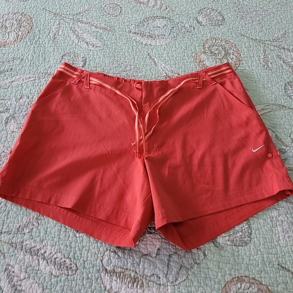 Coral Nike size xl shorts